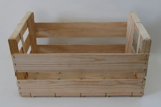 Plateau 50 × 30 très haut, cagette pomme
