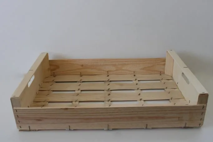 Plateau 60 × 40 haut, cagette radis